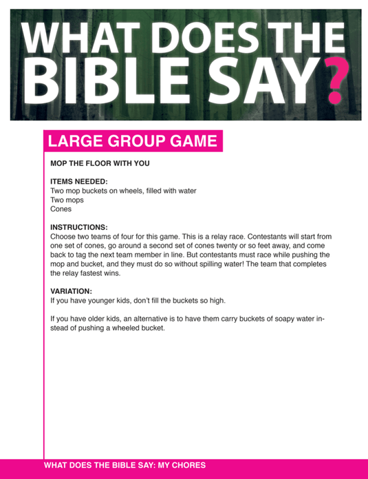 What Does the Bible Say? 4-Week Children's Ministry Curriculum - Children's Ministry Deals
