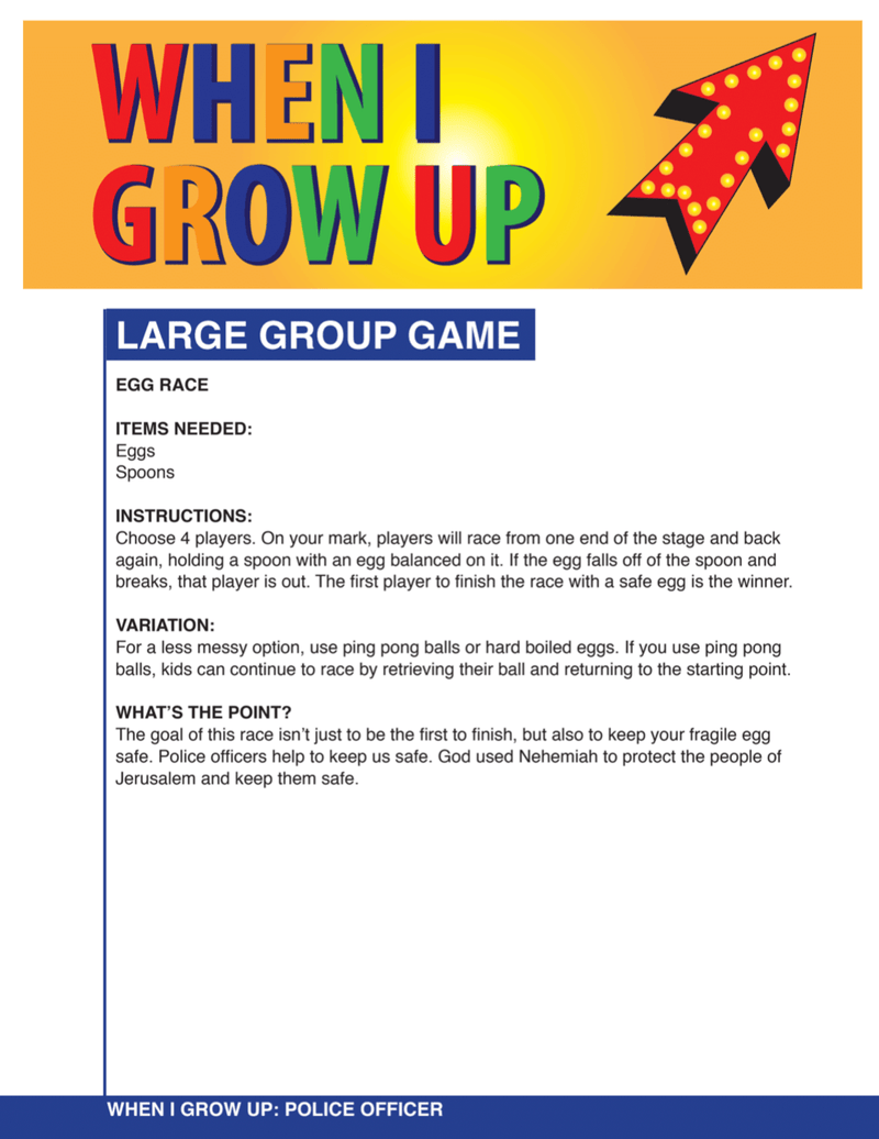 When I Grow Up 12-Week Children's Ministry Curriculum - Children's Ministry Deals