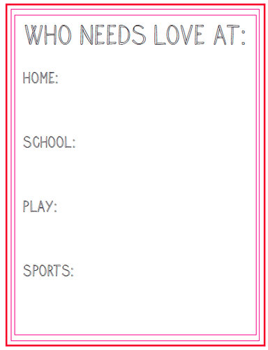 Who Needs Love Valentine's Day Printable